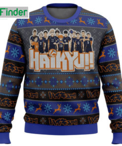 Haikyuu Karasuno High School Ugly Christmas Sweater