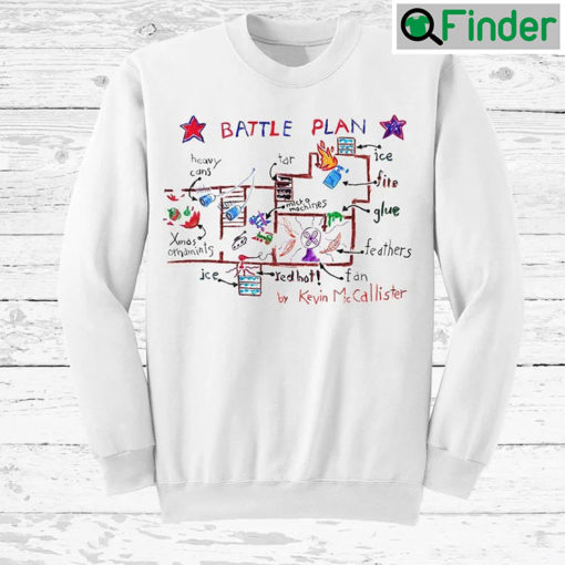 Kevins Battle Plan Ugly Christmas Sweatshirt