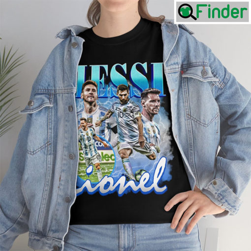 Lionel Messi Vintage Bootleg World Cup 2022 Football Player Sweatshirt