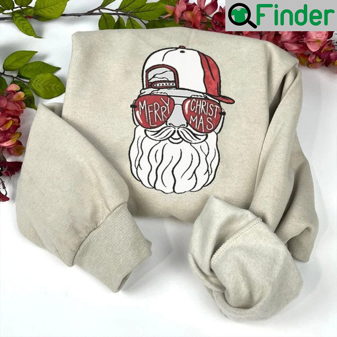 Merry Christmas Santa Sweatshirt Merry Christmas Santa Sweatshirt