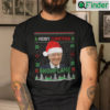 Merry Christmas Snowflake Trump 2024 Ugly Christmas Shirt