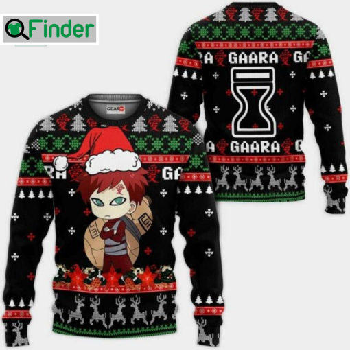 Naruto Gaara Chibi Ugly Christmas Sweater