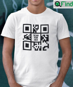 Scan For Sex QR Code Shirt