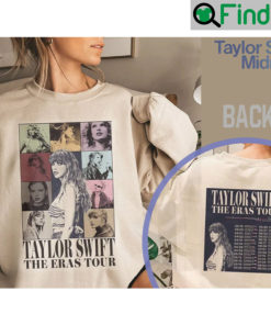 Taylor The Eras Tour New Album Midnight Unisex Hoodie