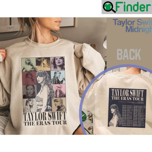 Taylor The Eras Tour New Album Midnight Unisex Hoodie