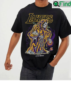 Warren Lotas Lakers City Of Angels Baseball Unisex Tee