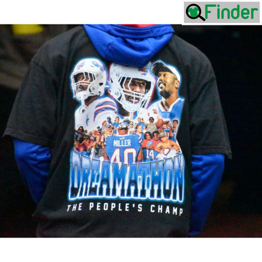 2 Sided Von Miller Hoodie Shirt Taiwan Jones – Tyler Bass Sam Martin