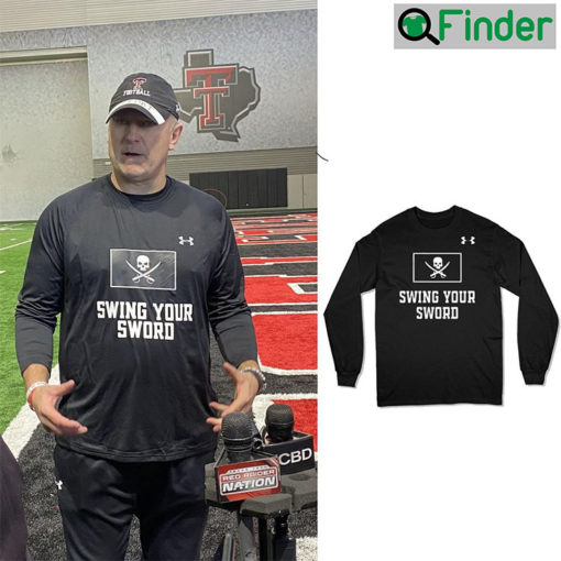 2022 Joey Mcguire Football Coach Swing Your Sword Shirt