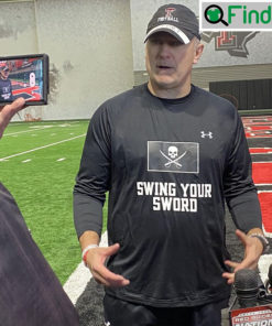 2022 Joey Mcguire Football Coach Swing Your Sword T Shirt