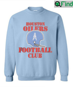 Aaron Brewer Vintage Houston Oilers Football Club Sweatshirt Hoodie Shirt