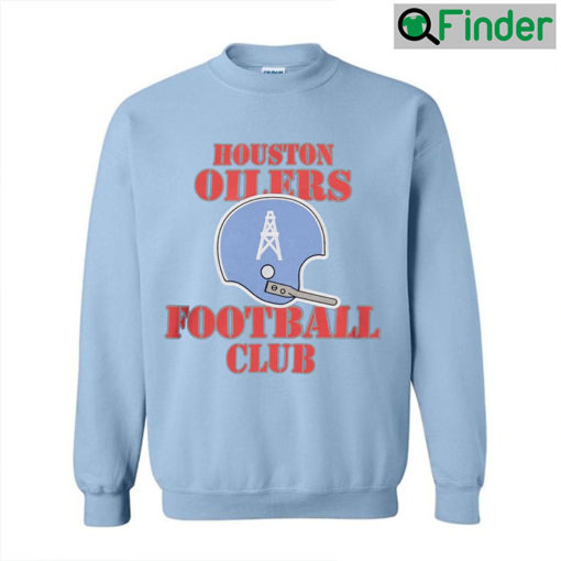 Aaron Brewer Vintage Houston Oilers Football Club Sweatshirt Hoodie Shirt