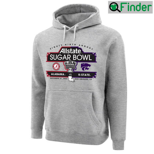 Allstate Sugar Bowl 89th Annual Alabama Vs Kansas State Hoodie