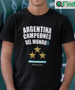 Argentina Campeones Del Mundo 2022 Shirt