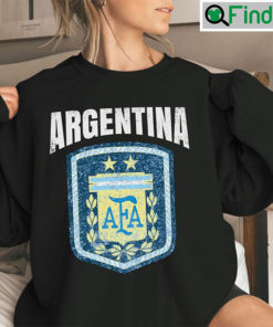 Argentina Soccer World Cup 2022 Vintage Retro Style Classic Shirt