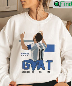 Argentina World Cup 2022 Lionel Messi Goat Sweatshirt