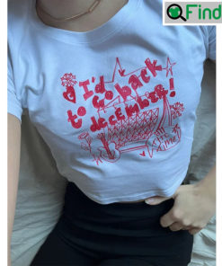 Back To December Taylor Swift T Shirt Croptop