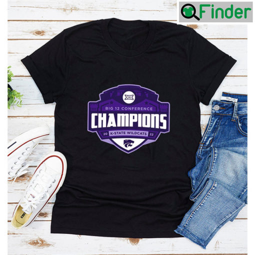 Big 12 Conference Champions 2022 Kansas State Wildcats Shirt