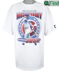Chicago Cubs Sammy Sosa 1998 T Shirt