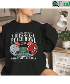 Chick Fil A Peach Bowl Champs Ohio State Vs Georgia T Shirt