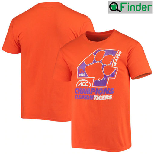 Clemson Tigers ACC Champions Locker Room T Shirt