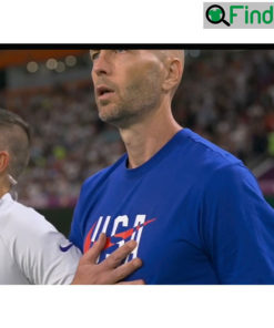 Coach Gregg Berhalter States Soccer Nike USA Shirt USMNT