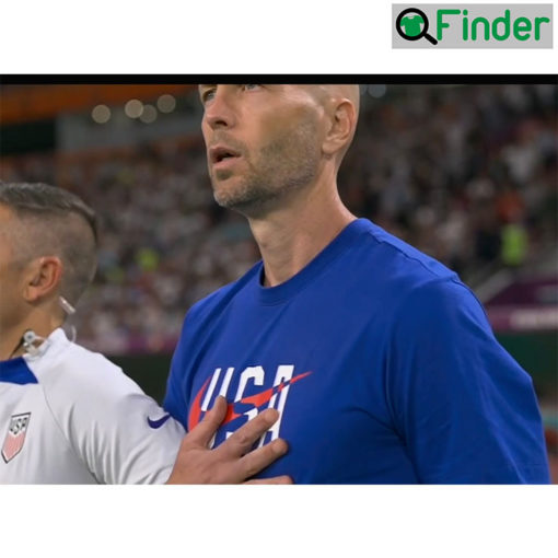 Coach Gregg Berhalter States Soccer Nike USA Shirt USMNT