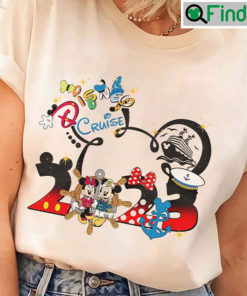 Disney Cruise Trip 2023 Disneyworld Disneyland Family Shirt