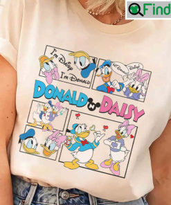 Disney Vacation 2023 Donald Daisy Disneyworld Disneyland Family Shirt