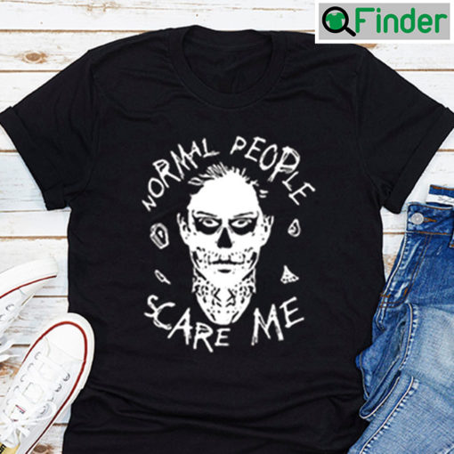 Evan Peters Normal People Scare Me Unisex T Shirt