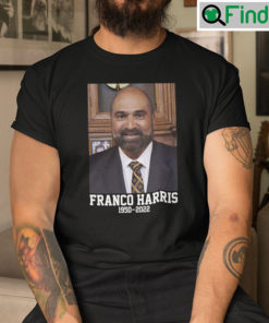 Franco Harris Shirt Franco Harris 1950 2022