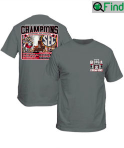 Georgia 2022 UGA SEC Champs Elite Players T Shirt