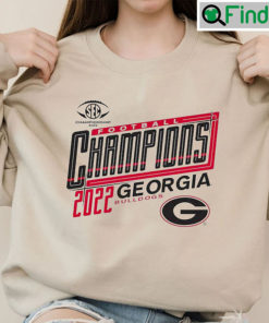 Georgia Bulldogs 2022 SEC Football Champs T Shirt Uga Sec Championships