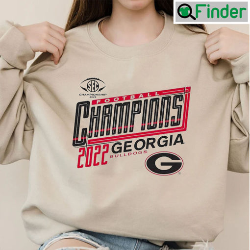 Georgia Bulldogs 2022 SEC Football Champs T Shirt Uga Sec Championships