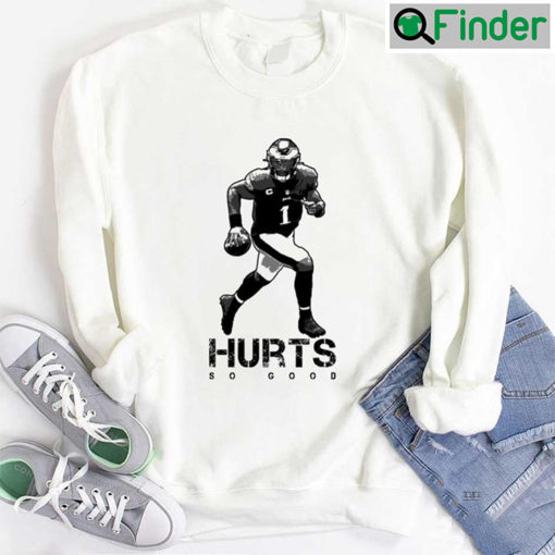 Hurts So Good Philadelphia Eagles Football Vintage Unisex Hoodie Shirt