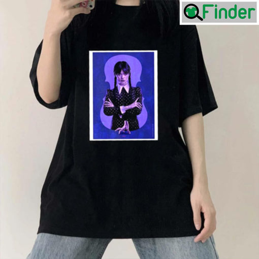 It Is Netflix Wednesday Addams Day Premium T Shirt