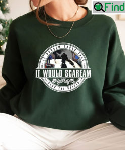 It Would Scaream Vintage Style Trending Shirt