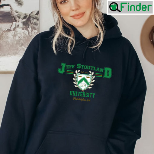 Jeff Stoutland University Funny Trending Gift Hoodie shirt