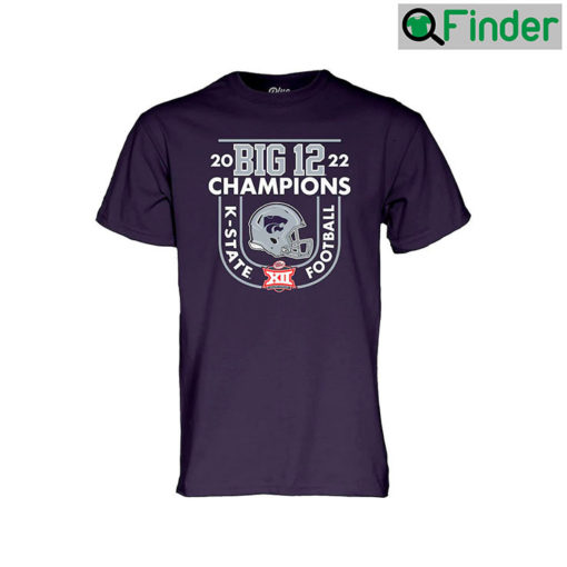 Kansas State 2022 Big 12 Football Champions Shirt