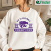 Kansas State Wildcats 2022 Big 12 Football Conference Champions Shirt