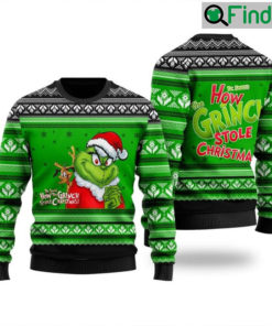 Merry Grinchmas Funny Dr. Seuss How the Grinch Stole Christmas Sweater