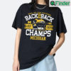 Michigan Back To Back Big Ten Championship 2022 Shirt