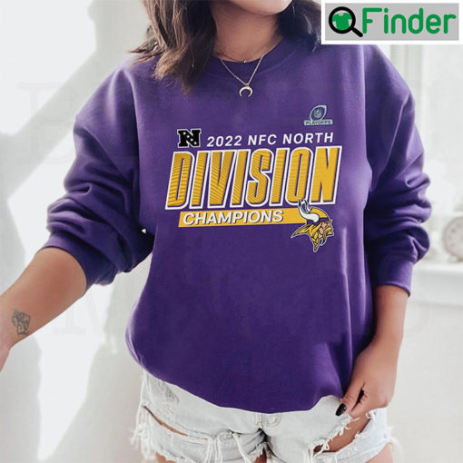 Minnesota Vikings 2022 NFC North Division Champions Sweatshirt