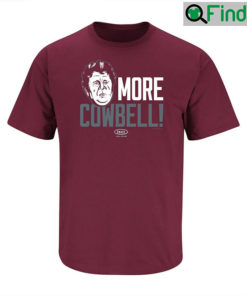 More Cowbell RIP Mike Leach Football Coach Shirt