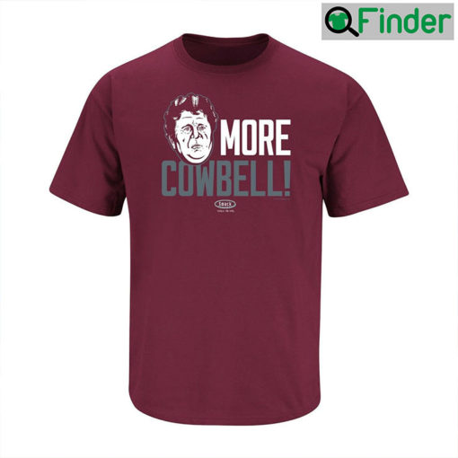 More Cowbell RIP Mike Leach Football Coach Shirt