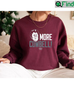 More Cowbell RIP Mike Leach Football Coach Sweatshirt