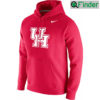 Nike Houston Cougars School Team Fleece Pullover Hoodie
