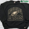 Philadelphia Eagles Football Crewneck Sweatshirt In Vintage Style Unisex