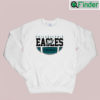 Philadelphia Eagles Football Crewneck Sweatshirt Logo Emblem Mascot