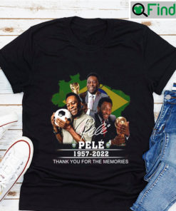 Rip Pele 1957 – 2022 T Shirt Thank You For The Memories