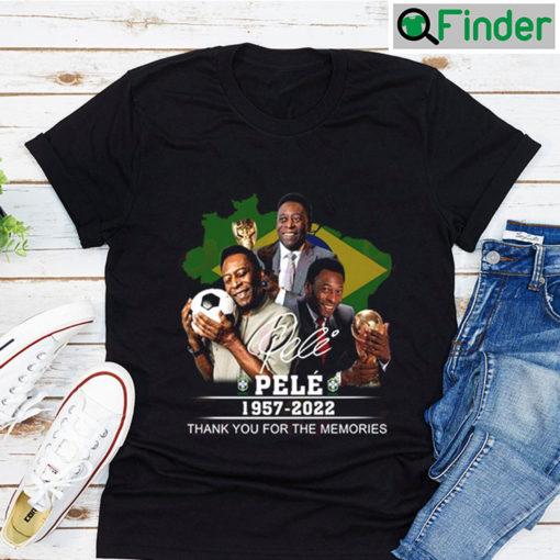 Rip Pele 1957 – 2022 T Shirt Thank You For The Memories